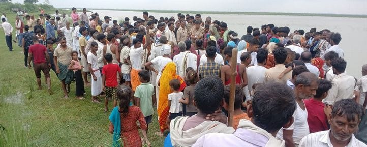 A farmer drowned in the Ganga while trying to rescue his buffalo