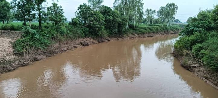 Water level in Ghaggar river increased, administration alert