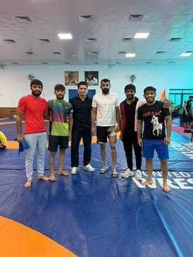 Our four players will represent the country in the Senior World Wrestling Championship