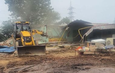 Demolition in Jindran Kalan, two illegal constructions demolished