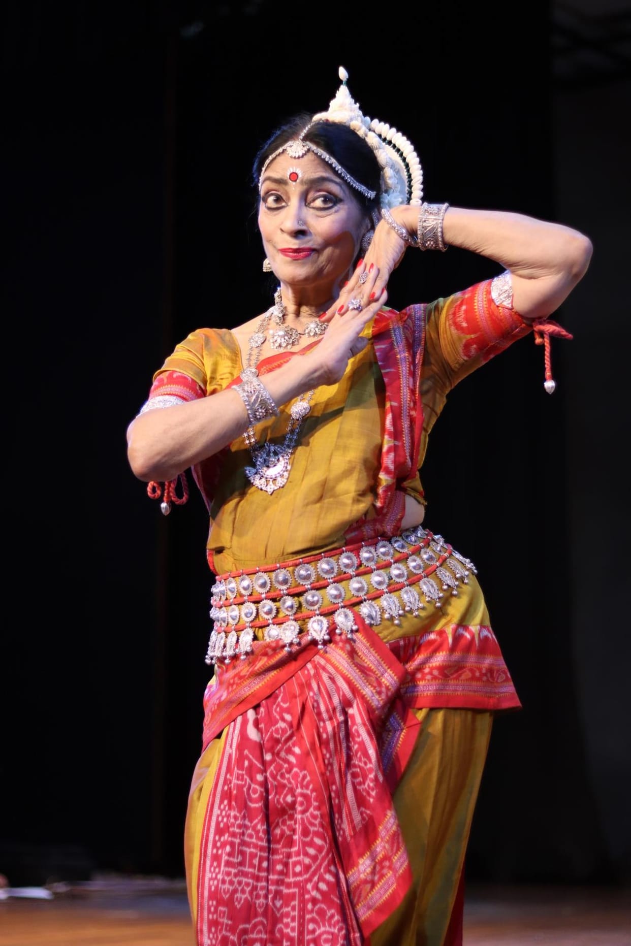 A glimpse of Radha-Krishna's love seen in Odissi dance