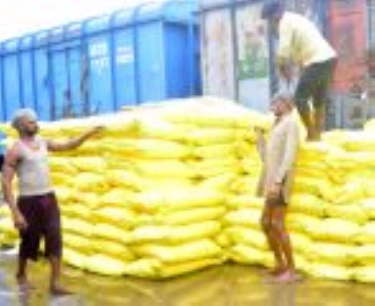 Urea dumped at warehouse, farmers making rounds of shops