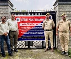 Udhampur, NDPS Act, Property Seized, Drug Smuggler