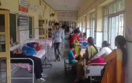 There is treatment for the disease but no empty beds