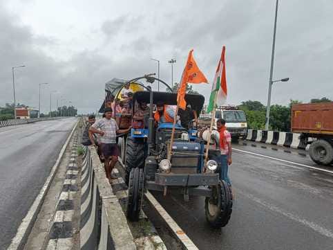 An elderly man died in an accident on Atsaliya Overbridge