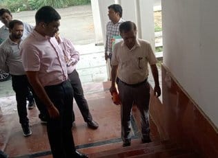 Bricks were broken to check their quality, tiles were found in pieces