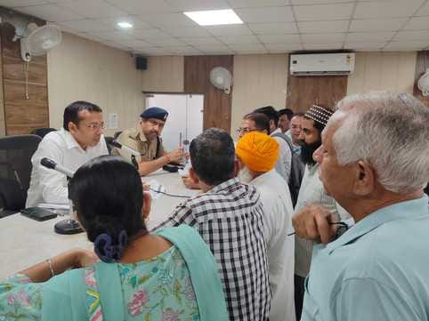 Not even one of the six complaints received at the camp was resolved