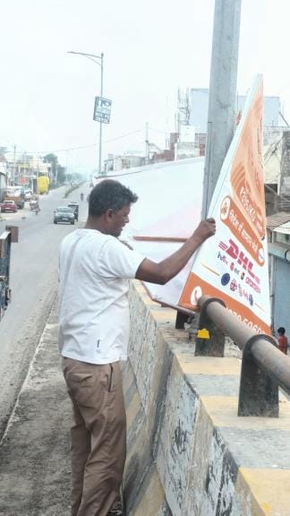 Notice to 139 for posting posters without permission, fine of Rs 13.80 lakh