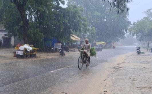 Heavy rain continues, farmers are happy