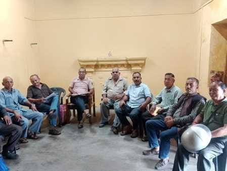 hp vidut parisad ex servicemen employees union dadhahu meeting