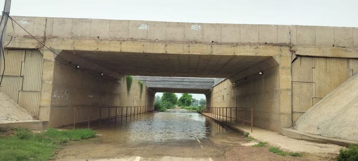 The system is in shambles the underpass has become an obstacle instead of a path