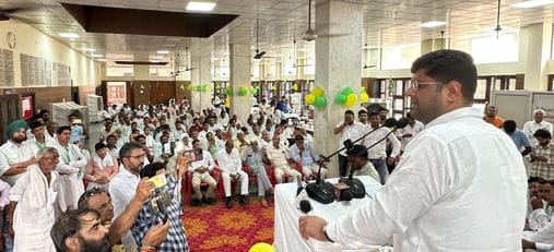 Today in the state, goons are deputy and deputy is missing: Dushyant