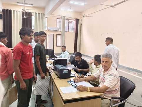 Admission will be done on the spot on the basis of merit list