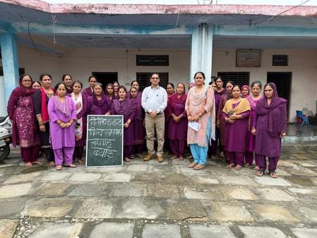 World Breastfeeding Day celebrated in Byad Circle