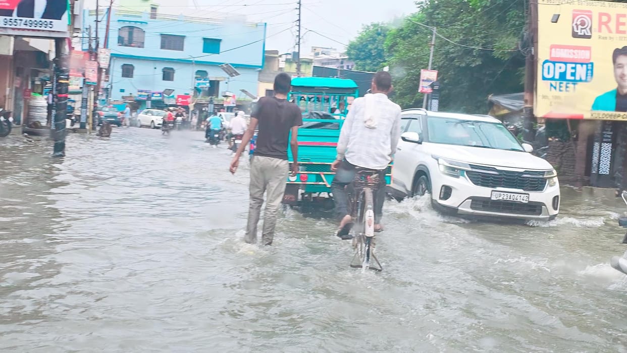 72 hours of rain broke the record of last six years
