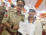 Archana selected for the post of radio operator in police department