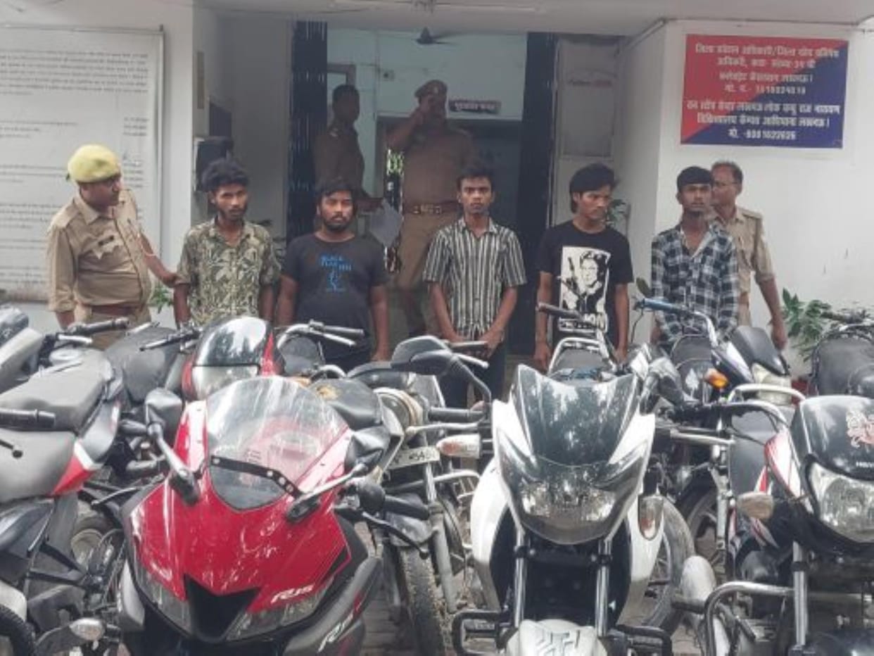 They used to steal vehicles to fulfill their hobbies, five arrested