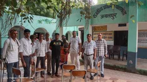 Students were made to take an oath to stay away from drugs