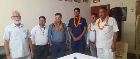20 patients were examined in the free consultation camp at Yadav Sabha