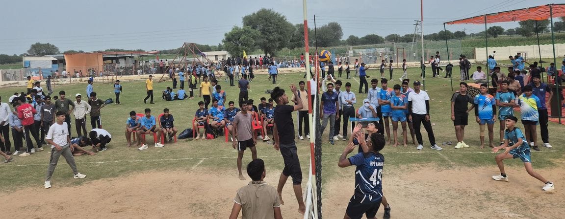 Team of village Pauta is winner in volleyball under-14