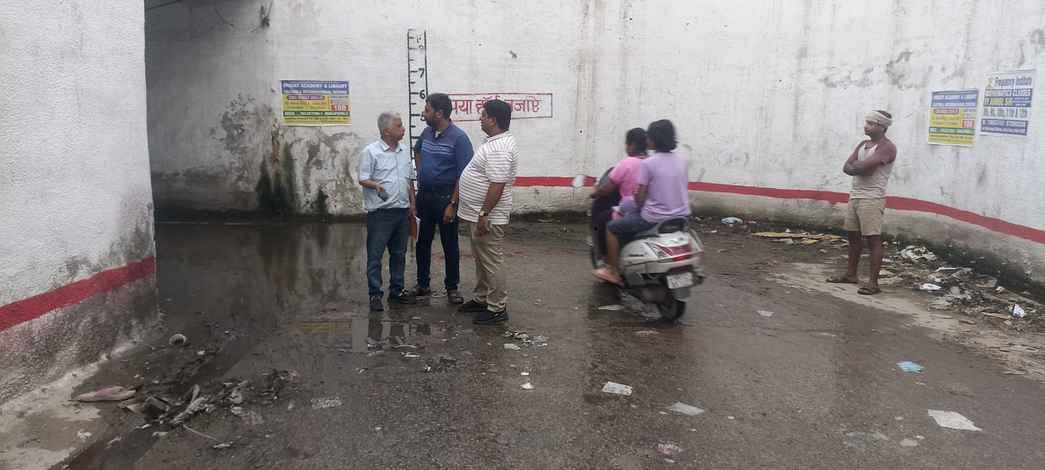 A new pumping motor will be installed in the underpass, arrangements will be made for drainage