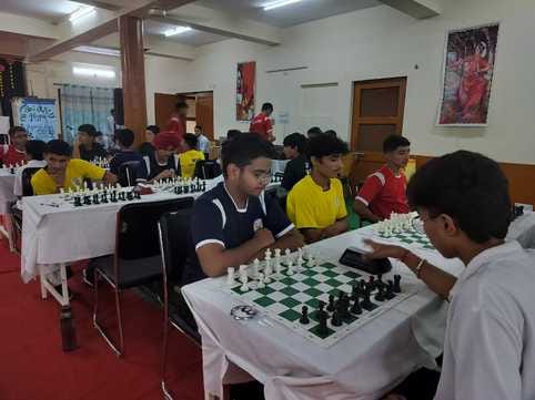 Division level chess competition started in JNV Paprola