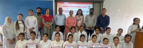 Udhampur, Women College, Inter College, National Anthem Competition