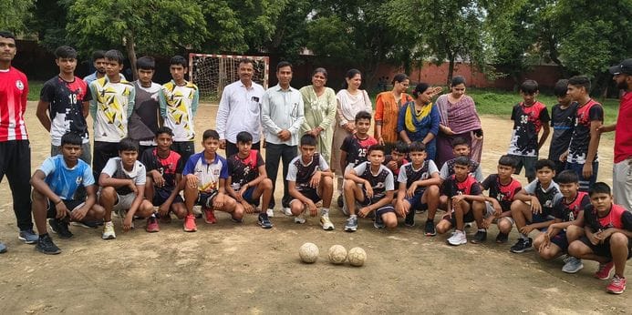 Fatehsingh School team first in under-19 age group of Kabaddi