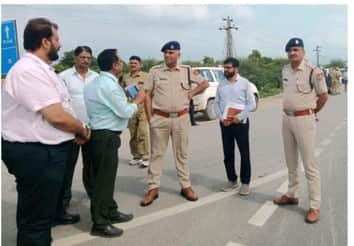 सिरोही। सिरोही जिले में सड़क हादसों में कमी लाने के लिए अधिकारियों ने विभिन्न ब्लेक स्पॉट का नि