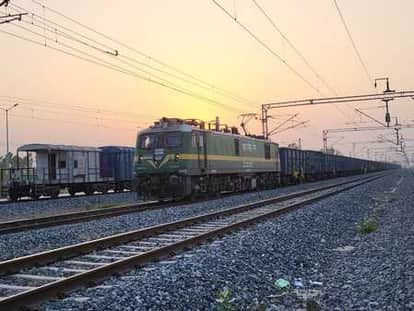 For the first time, a goods train carrying food grains has reached Anantnag, which will also reduce pressure o