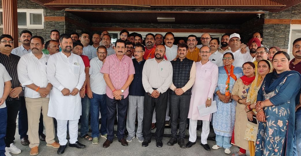 BJP District Una gave importance to new faces, sidelined old officials