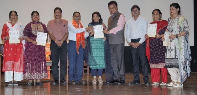 Staff honored after completion of elections