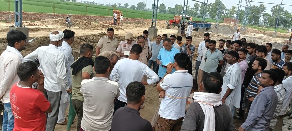 The watchman of the rice mill under construction was killed