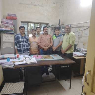 Jalore News: Three people caught taking a bribe of Rs 25,000 in Ahor SDM office