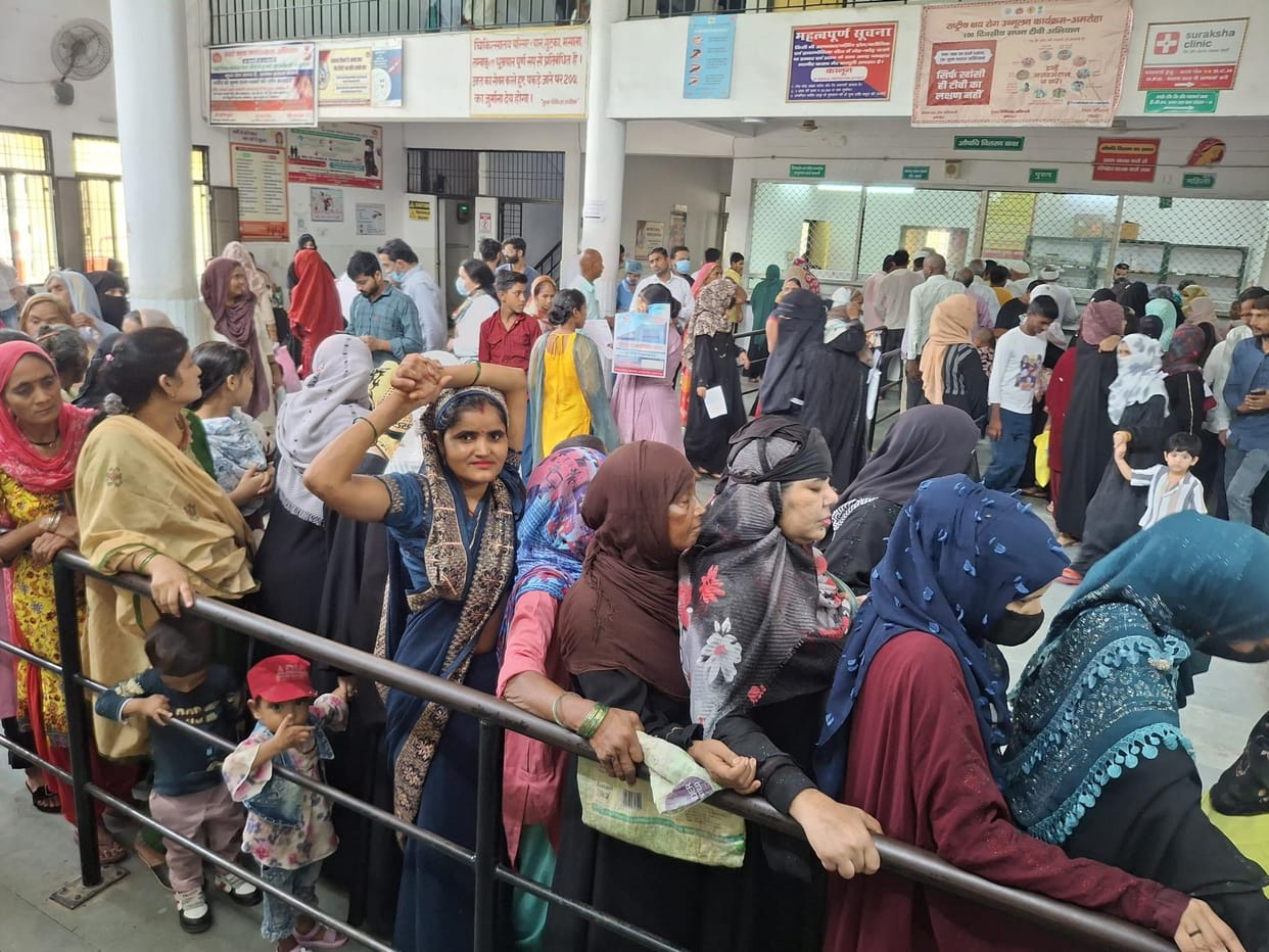 61 percent posts are vacant, district hospital is dependent on 20 doctors