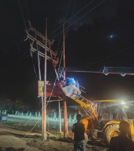 100 villages lit up as soon as the weather cleared, 117 roads still closed in Kullu