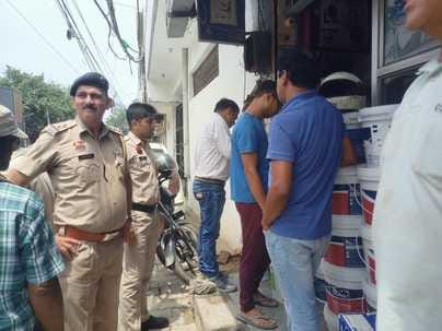 Action taken against encroachment, case filed against five