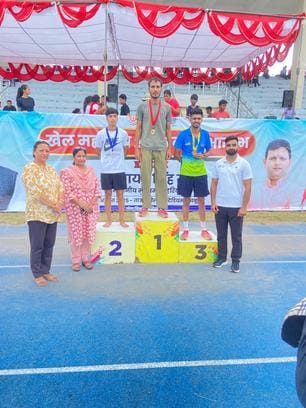 Lucky jumped and won gold