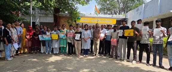 Rakshaka Tanwar first in slogan competition