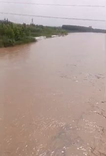 22 thousand cusecs of water arrived in the Markanda river