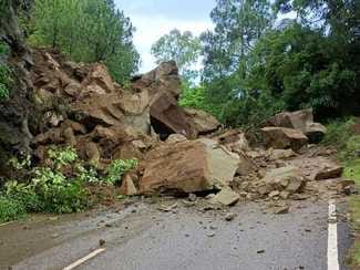 89 places and five major roads in the Nainital district are vulnerable to landslides