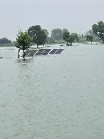 Flood like situation in Bhaini Surjan
