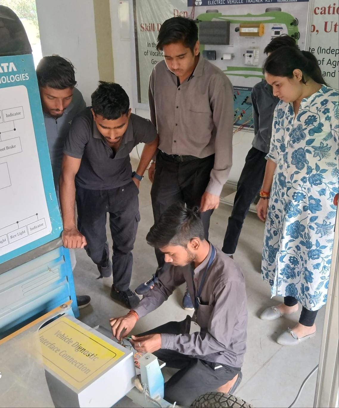 Simultaneous study of Mechanical, Computer Science and Electronics