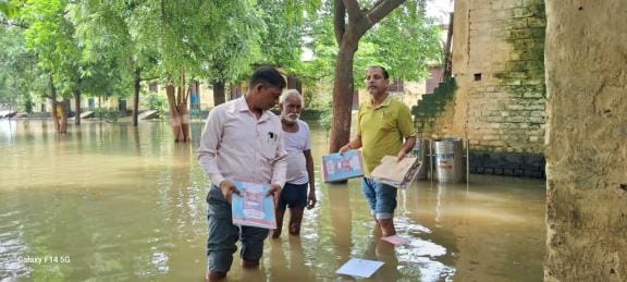 Even after the Ganges receded, 166 villages were affected by floods, 66 hamlets lost connectivity