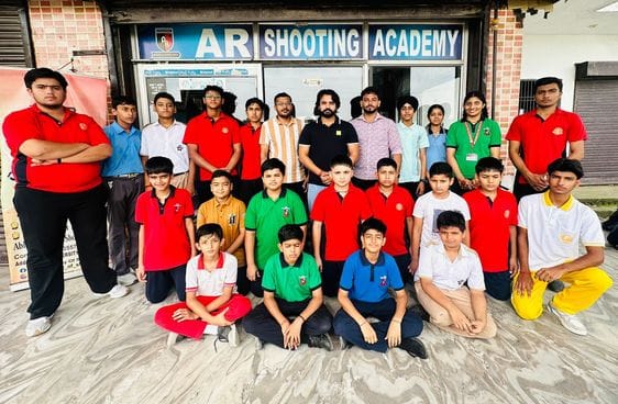 11 players selected for district level shooting competition