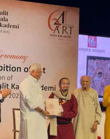 Sakrama Sonam Tashi honoured with National Award