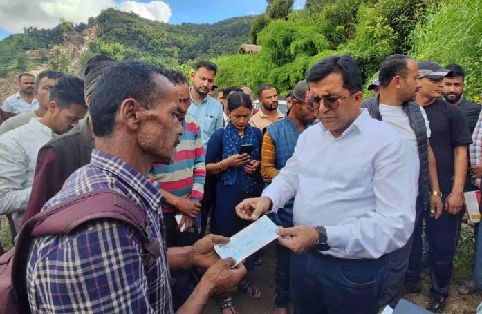 Relief money is a balm for those affected by destroyed homes