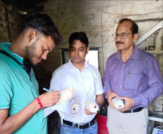 Samples of 10 sweets including Sutpheni were taken during the checking campaign