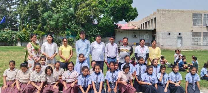 DAV Public School team first in tug of war competition