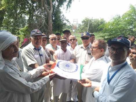Former soldier Subedar Mansa Ram immersed in Panchtatva